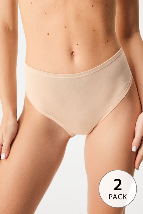 2PACK Strings Bamboo Mina met hoge taille